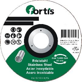 fortis Trennscheibe Edelstahk; Produktbild