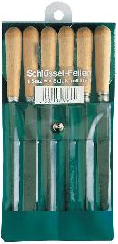 fortis Schlüsselfeilen-Satz 100mm H2 Tasche Produktbild