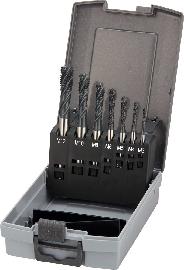 fortis Maschinengewindebohrer- Set HSSE vaporisiert Typ INOX 6H M3-M12 Produktbild