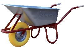 Neutral Schubkarre Eurocar 100 vollgesch. Rad 40 0/100mm Produktbild