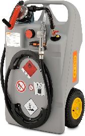 CEMO Dieseltrolley 100 l mit Kurbelpumpe und Zapfventil Produktbild