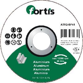 fortis Trnnscheibe ALU-NE; Produktbild
