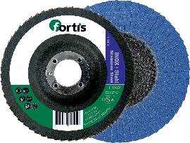 fortis Fächerschleifscheibe Zirkonkorund, gewölbt; Produktbild