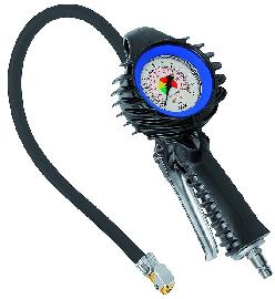 RIEGLER Hand-Reifenfüllmesser Standard ungeeicht Manometer-Ø 63mm Momentstecker 0-12 bar Produktbild