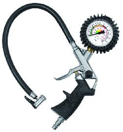 RIEGLER Hand-Reifenfüllmesser mit Hebelstecker, Pist.form, starr, ungeeicht, Ø63mm Produktbild