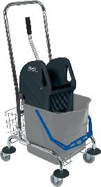 Neutral Einfachfahreimer chrom 1x27l m.Presse Produktbild