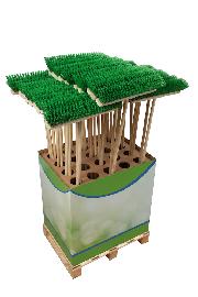 floraworld Display Garten/-Straßenbesen Produktbild