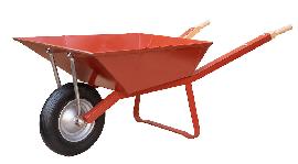 Neutral Winkeleisenkarre "WEK 85" 85 L, Vollgumm irad, mont Produktbild