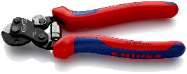 KNIPEX Drahtseilschere 95 62 160 brüniert kunststoffüberzogen ø4 160mm Produktbild