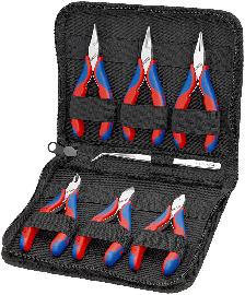 KNIPEX Elektronikzangen-Set 7tlg. Knipex Produktbild