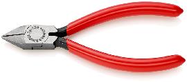 KNIPEX Seitenschneider Elektronik Spitzkopf 125mm poliert Produktbild