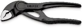 KNIPEX 87 00 100 Cobra® XS aufgeprägte, raue Oberfläche grau atramentiert 100mm Produktbild