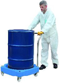 SCHOELLER Industries PE-Fassroller für 205 Liter Fass, mit Stahlhandgriff Produktbild