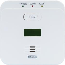 ABUS CO-Melder COWM510; Kohlenstoffmonoxid;Kunststoff; Norm: DIN EN 50291-1 Produktbild