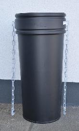 müba Schuttrutsche schwarz 1,1m Produktbild