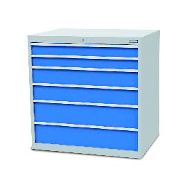 Schubladenschrank T736 1005 mm, 6 Sbl. VA Produktbild