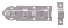GAH Fensterriegel, mit Knopfgriff, gerade, B26xL80, Hub18,5mm, Edelstahl blank Produktbild