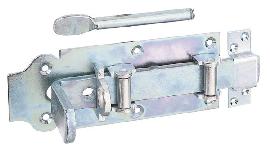GAH Alberts Rollenschlossriegel,m.Schlaufe,geradex30, gelb verz Produktbild