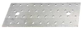 GAH ALBERTS Lochplatte, sendzimirverzinkt, Stahl Produktbild