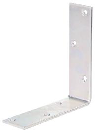 GAH ALBERTS Balkenwinkel, breit, gleichschenklig, galvanisch verzinkt Produktbild