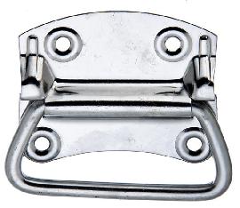 GAH Kistengriff, für Koffer, L92mm, B80mm, S1,2mm, Edelstahl Produktbild