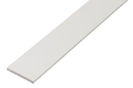 GAH ALBERTS Flachstange, L 2000 mm, Kunststoff weiß Produktbild