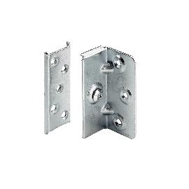 Hettich Bett-Wink.verb.besch., 90mm,Polst.bett,StabiloFix,47634,z.Anschr.,Stahl verzinkt Produktbild