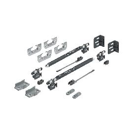Hettich MB-Schiebetürbeschläge-Set,SysLine S,9134311, 2-T.,für einliegende Türen,15kg Produktbild