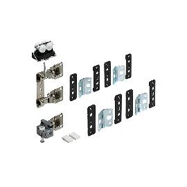Hettich MB- Falttürbeschläge-Set, 1-T., 2-Fl., WingLine 77, 70983, für vorliegende Türen Produktbild