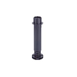 Hettich Mittelbalken-Stützfuß, 47632,Belastb.je Stk. 450kg, 190mm, Kunststoff schwarz Produktbild