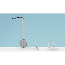 Hettich Schrank-Kleiderlift, Single Lift 12, 9079874, 500-600mm, 12kg, aluminiumoptik Produktbild