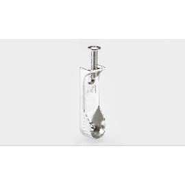 Hettich Schrankrohr-Lager, SL 786, 70668, für Kleiderstange 30x15 mm, vernickelt Produktbild