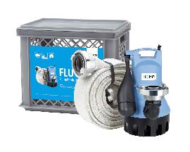 HOMA Flut-Set mit Pumpe C150WA inkl. Tra gebox & Schlauch Produktbild