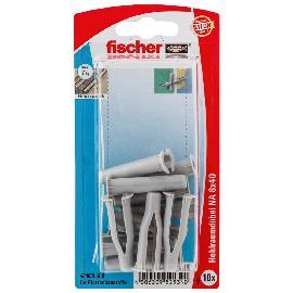 fischer Hohlraumdübel NA 8x40 SB,Nylon Bohrlochtiefe:45,Schrauben-Ø:4,0-5,0mm Produktbild