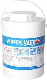 WIPEX WIPEX-WET Feuchttuch- spender, wei ß Kunststoff Produktbild