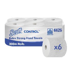 SCOTT Scott CONTROL EXTRA STRONG Handtüc her Rolle / Weiß Produktbild