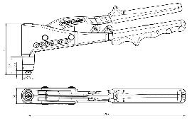 Gesipa Handnietzange NTX GESIPA Produktbild