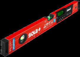 SOLA Elektronische Neigungswasserwaage REDM digital mit rot beschichteter Oberfläche,… Produktbild