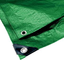 Neutral Gewebe-Abdeckplane 2 x 3 m 90g/m² grün Produktbild