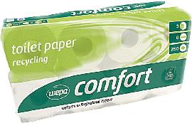 Neutral Toil.papier WEPAComfort 2-lg weiss 64 Ro llen Produktbild