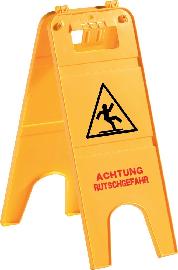 EVO-PRODUCTS Kunststoff Warnschild Achtung Rutschgef. Produktbild