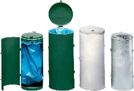 VAR Abfallsammler-Einfachtür 120l, Höhe 900mm Produktbild