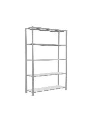 SCHULTE Lagertechnik Großfachregal 250kg RAL 7035 Grundregal Produktbild