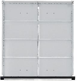 Anke Schubladen-Einteilungsset, 1/2-Teilung Produktbild