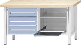 Anke Auszugboden für Gehäusebreite 660mm RAL 7035 Traglast 100 kg 100 % ausziehbar Produktbild