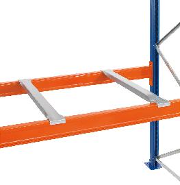 SCHULTE Lagertechnik Tiefenauflage T800 mm glatte Ausführung Tragkraft 1352kg/Paar Produktbild