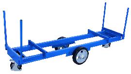 VarioFit Langmaterial-Wagen 2000kg 2500x720 mm Gummiräder Produktbild