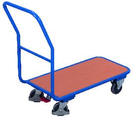 VarioFit Magazinwagen 200 kg 1040x600 mm Gummiräder Produktbild