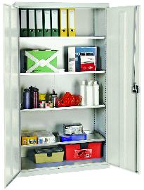 stumpf Werkzeugschrank B1000xT500xH1800 mm RAL7035 4 Wannenböden Produktbild