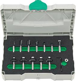 fortis Werkzeuge HW Profi-Schaftfräsersatz 12-teilig im Systainer® T-Loc Produktbild